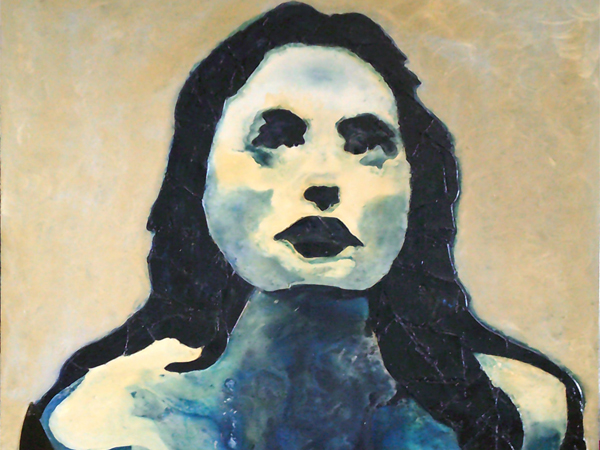  Quadri Pop Art di Carla Bertoli - 'The Silence' Dedicated to Marina Abramovic - Tecnica mista 90x90 - Anno 2010
